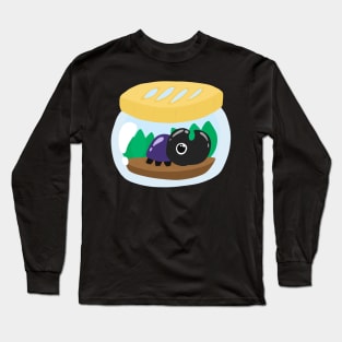 Rhino bettle in jar Long Sleeve T-Shirt